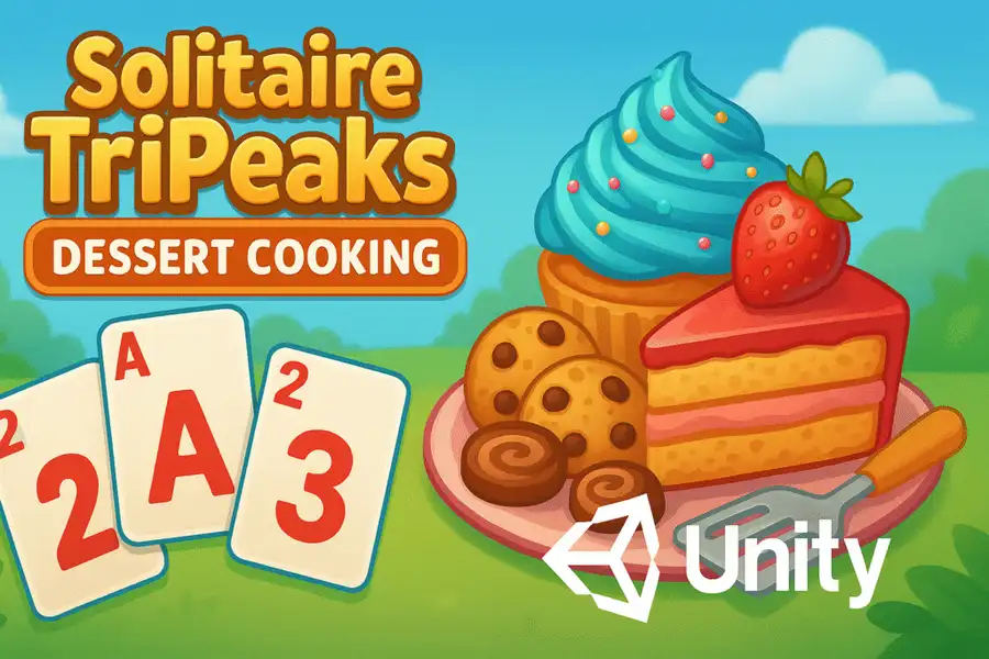 Solitaire TirPeaks: Dessert Cooking screenshot 2