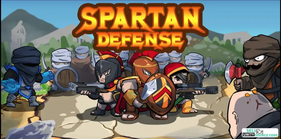 Spartan Defense SellUnitySourceCode screenshot 2