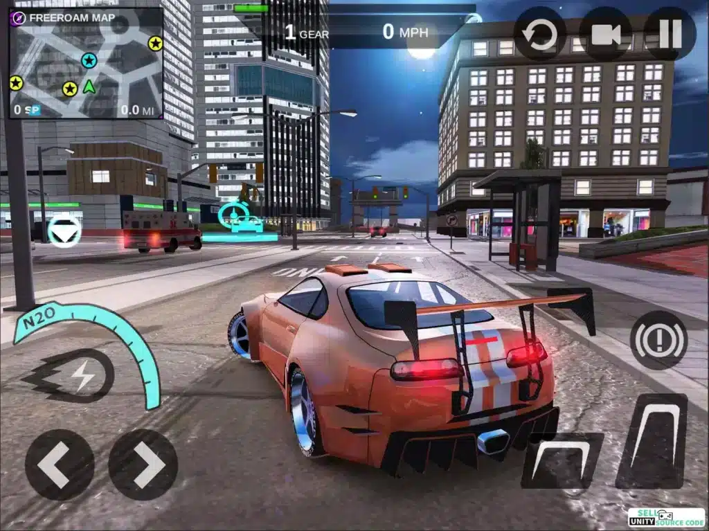 Speed Legends Open World Racing SellUnitySourceCode screenshot 3