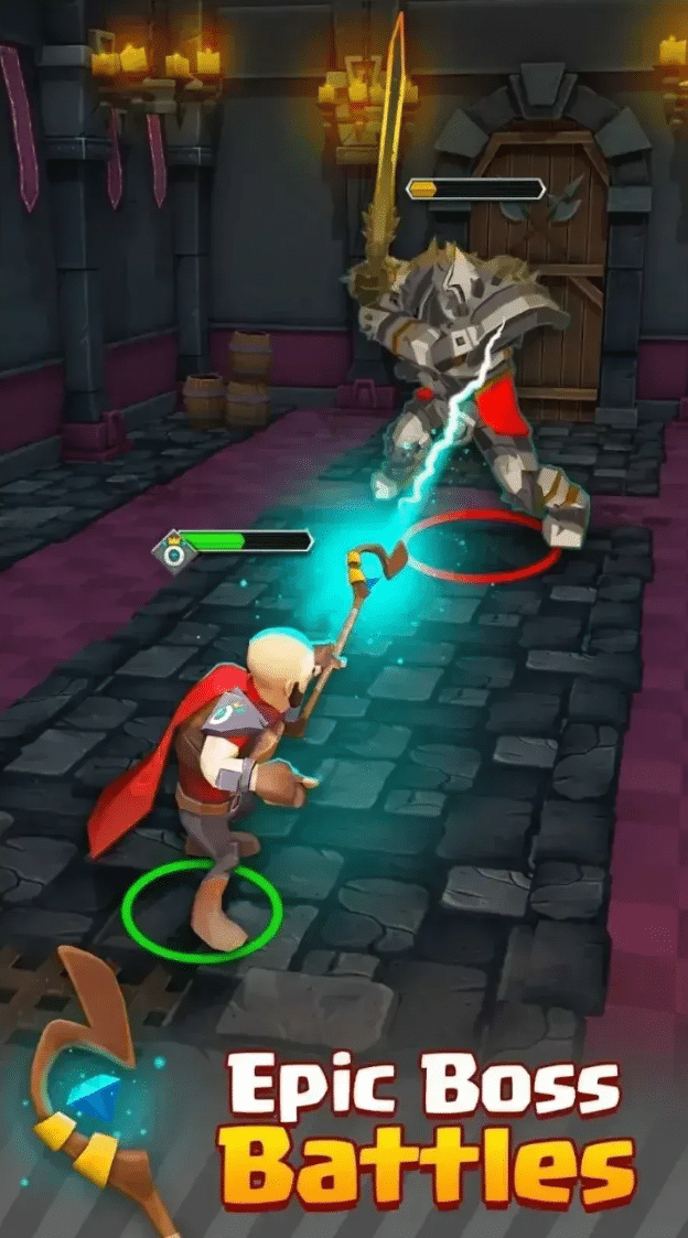 Spellbound Wizards RPG Adventure – Mobile Fantasy Game Unity Source Code Android & iOS screenshot 2