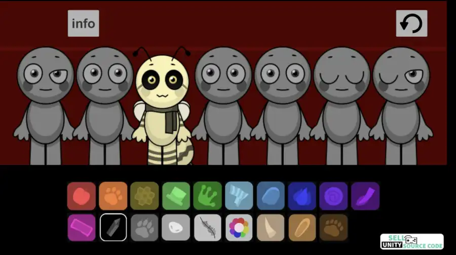 Sprunki Mustard SellUnitySourceCode screenshot 3