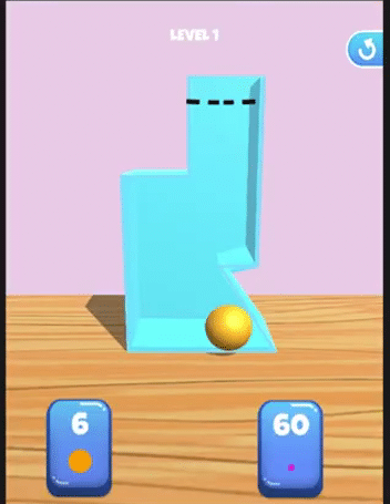 Squeezing Fit Ball Unity Game screenshot 2