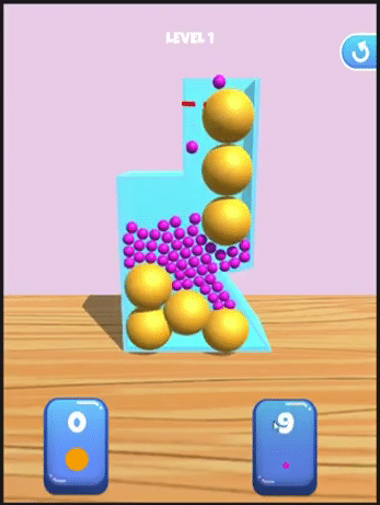 Squeezing Fit Ball Unity Game screenshot 5