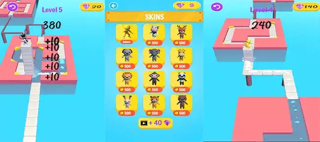 stacky maze 2 – top hypercasual game SellUnitySourceCode