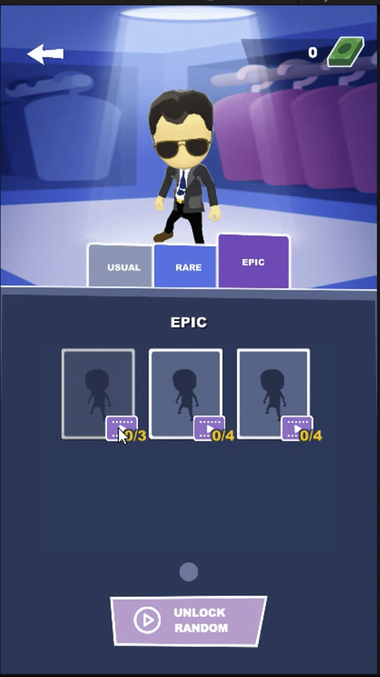 Stealth Runner / Dodge Agent – Mobile Unity Template screenshot 2