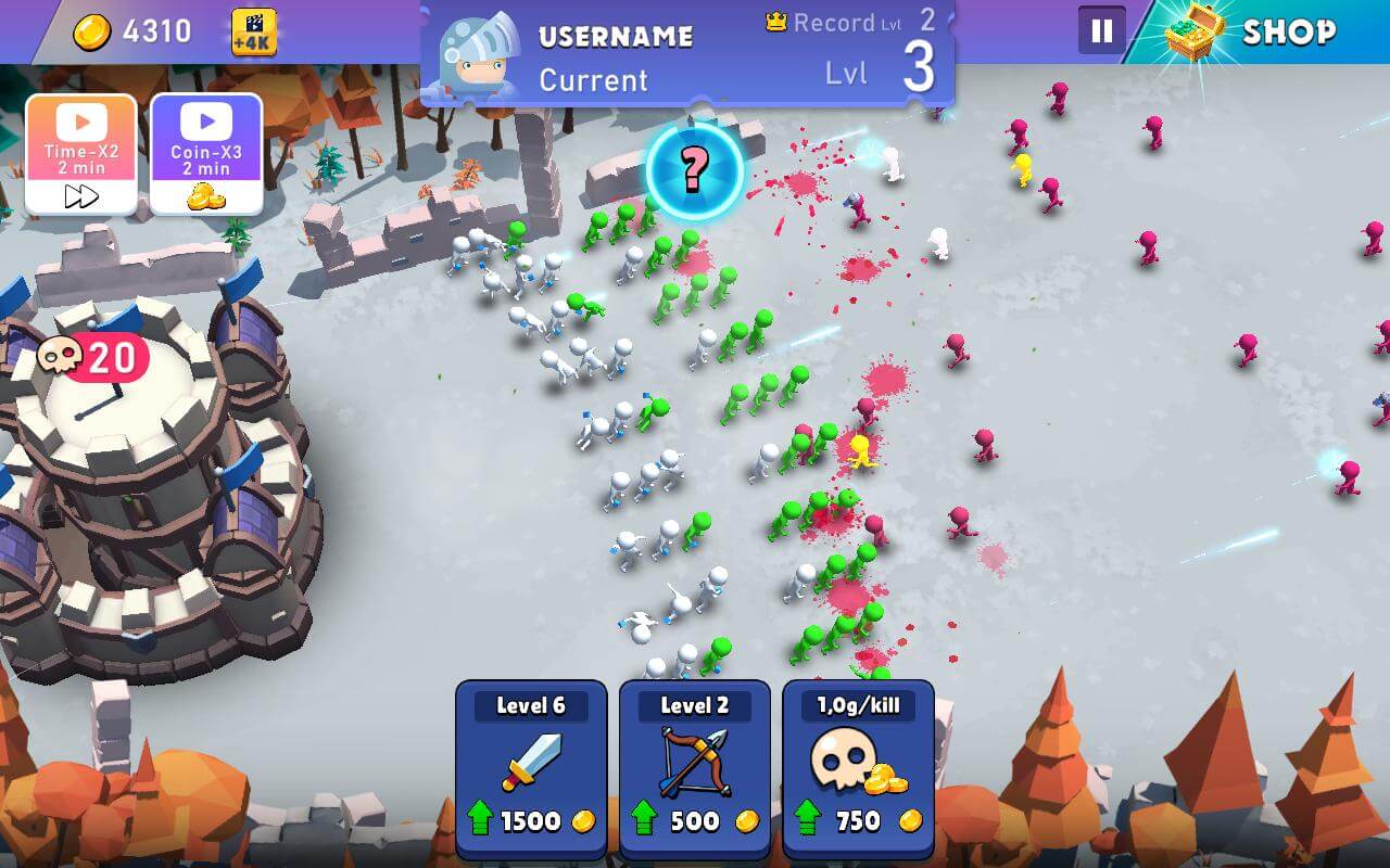 Stick Guys Tower Defense Template