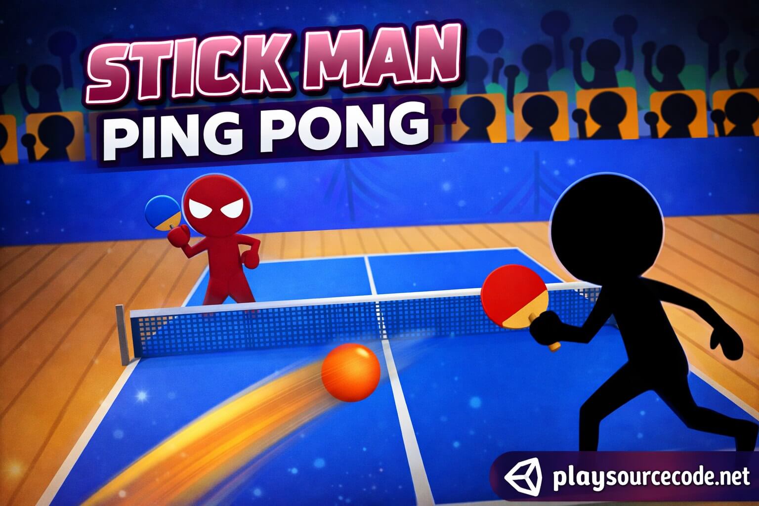Stick Man Ping Pong Complete Project