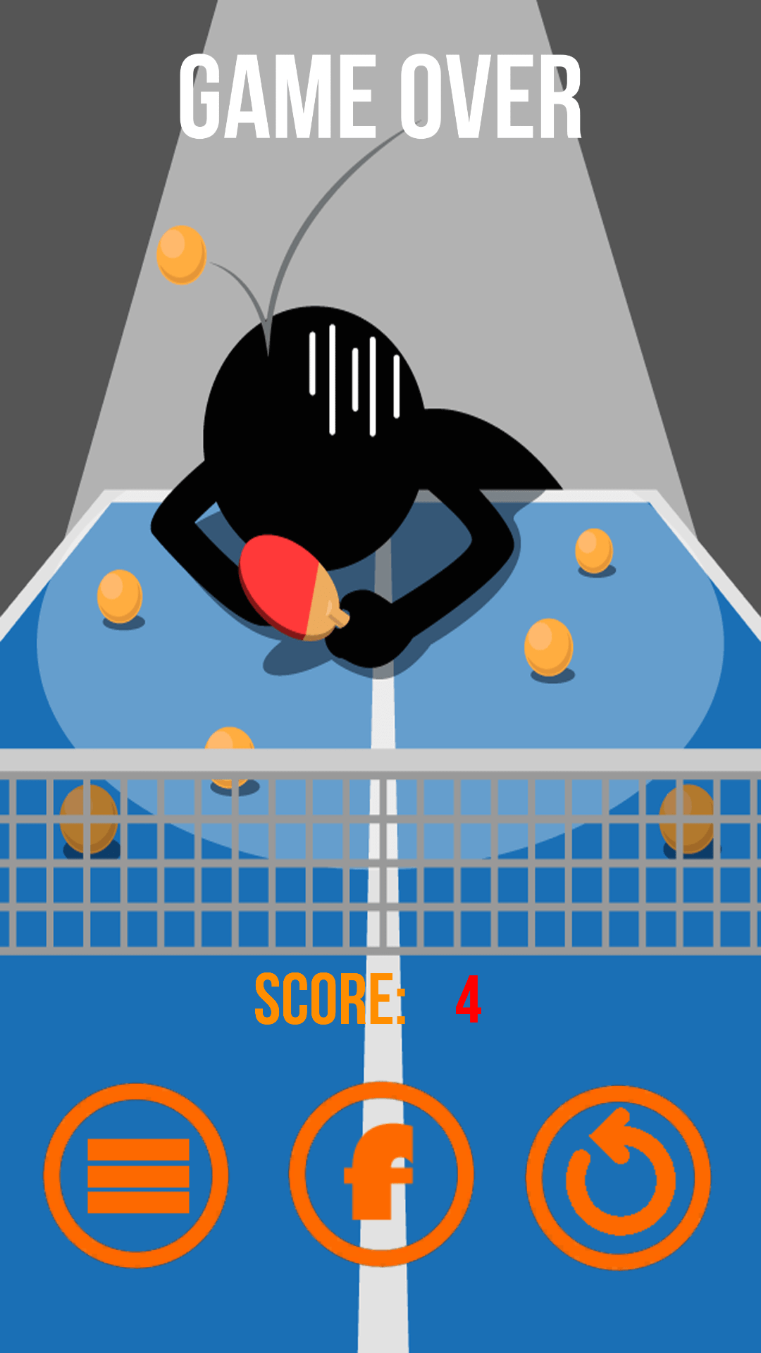 Stick Man Ping Pong Complete Project screenshot 2