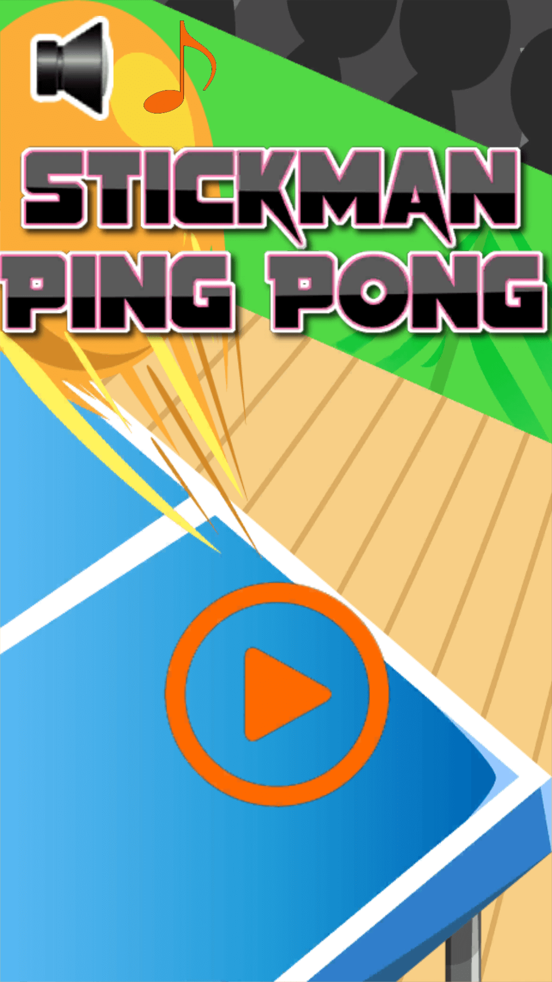 Stick Man Ping Pong Complete Project screenshot 4
