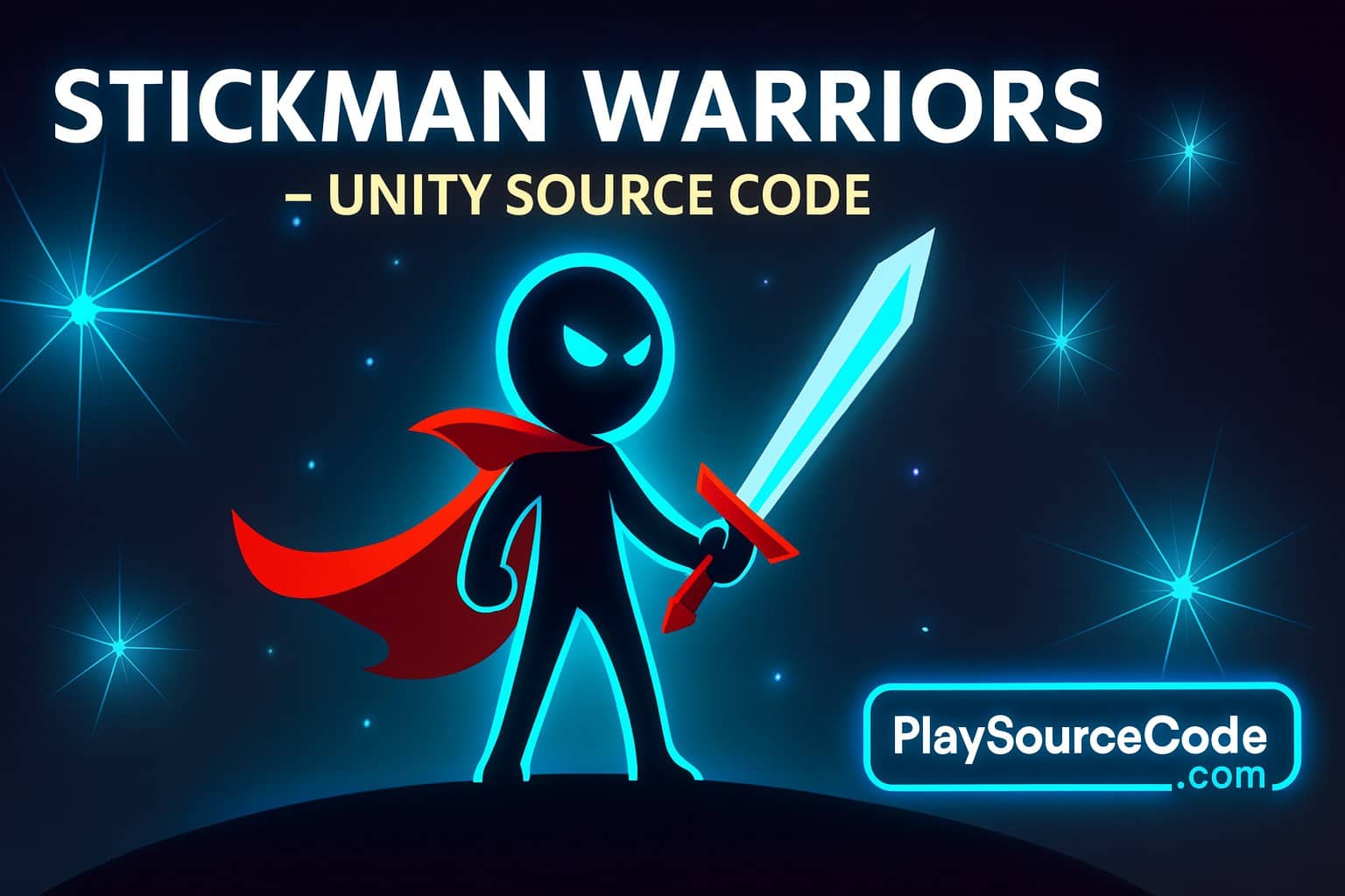Stick Man warriors Unity Sourcecode