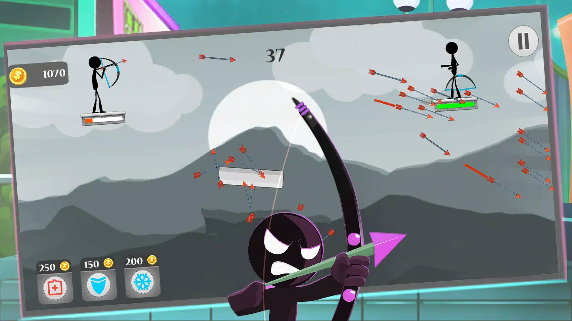 Stickman Archery: Arrow Battle SellUnitySourceCode screenshot 3