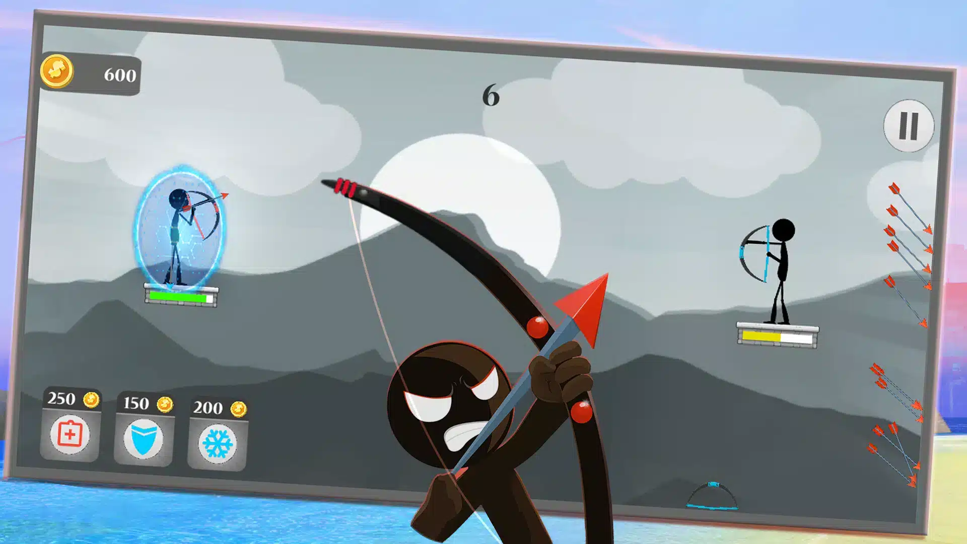 Stickman Archery: Arrow Battle SellUnitySourceCode screenshot 4