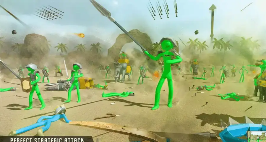 Stickman Castle Defense: Zombie Battle Simulator SellUnitySourceCode screenshot 5