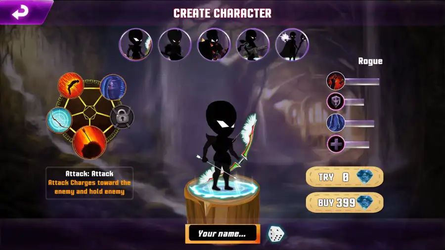 Stickman God SellUnitySourceCode screenshot 4
