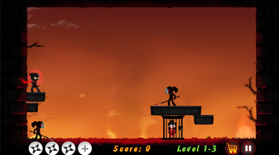 Stickman Ninja Warrior SellUnitySourceCode