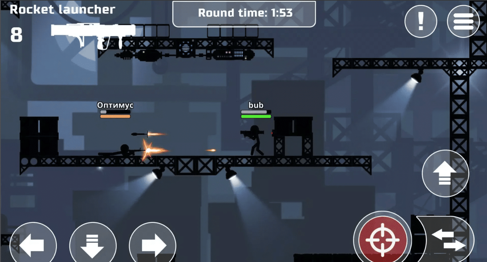 Stickman PvP Wars Online – Multiplayer Shooter Unity Source Code screenshot 4