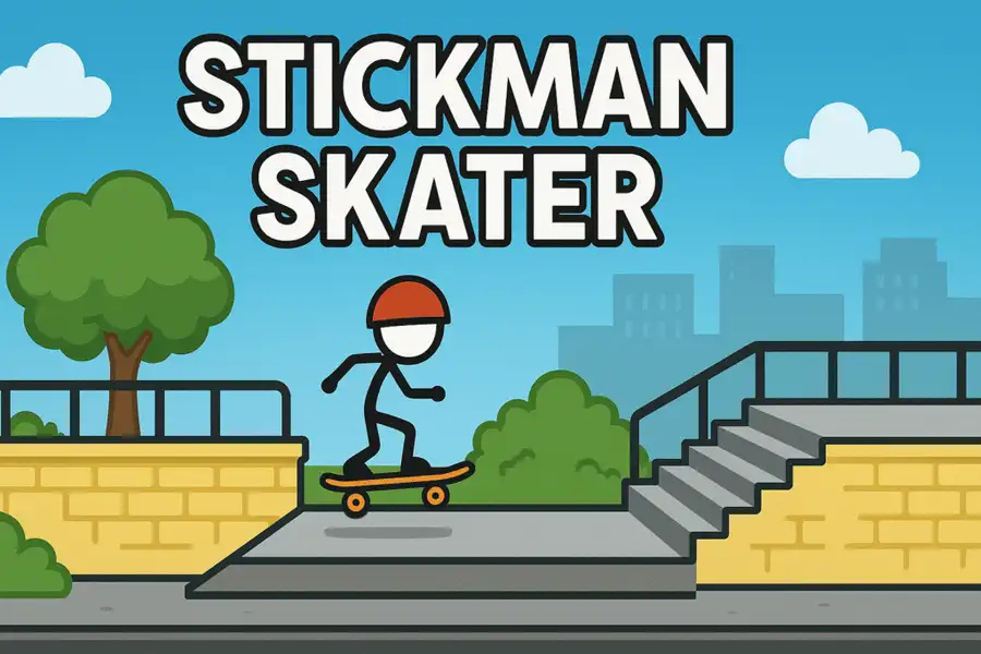 Stickman Skater SellUnitySourceCode