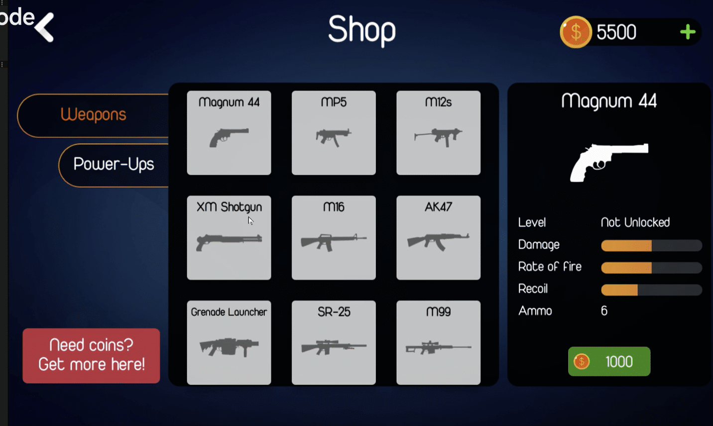 Stickman Survival – Unity Source Code screenshot 2