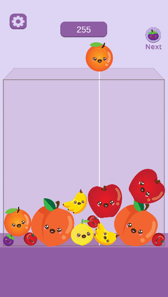 Suika Watermelon Merge Unity Game screenshot 4