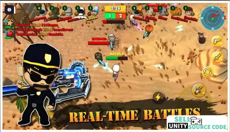Super Battle Online SellUnitySourceCode