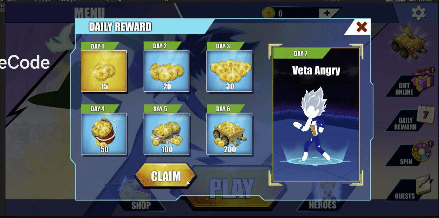 SUPER DRAGON BATTLE – UNITY SOURCE CODE screenshot 2