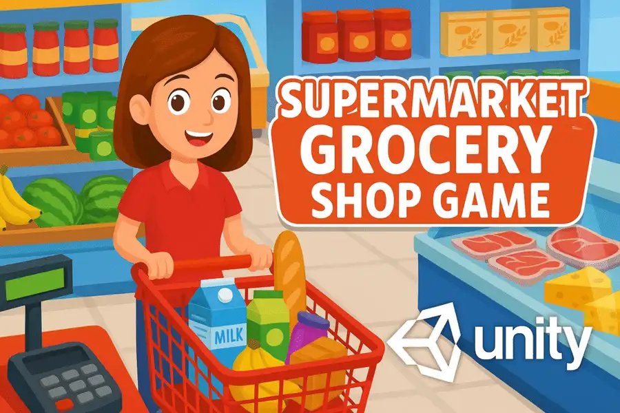 Supermarket Grocery Shop Game screenshot 2