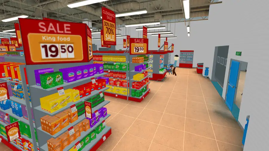 Supermarket Grocery Shopping : Shopping Mall Game SellUnitySourceCode