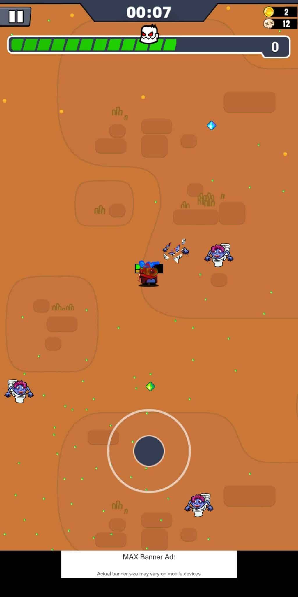 Survivor IO Survival King – Unity Source Code (Android + iOS | URP Ready) screenshot 2