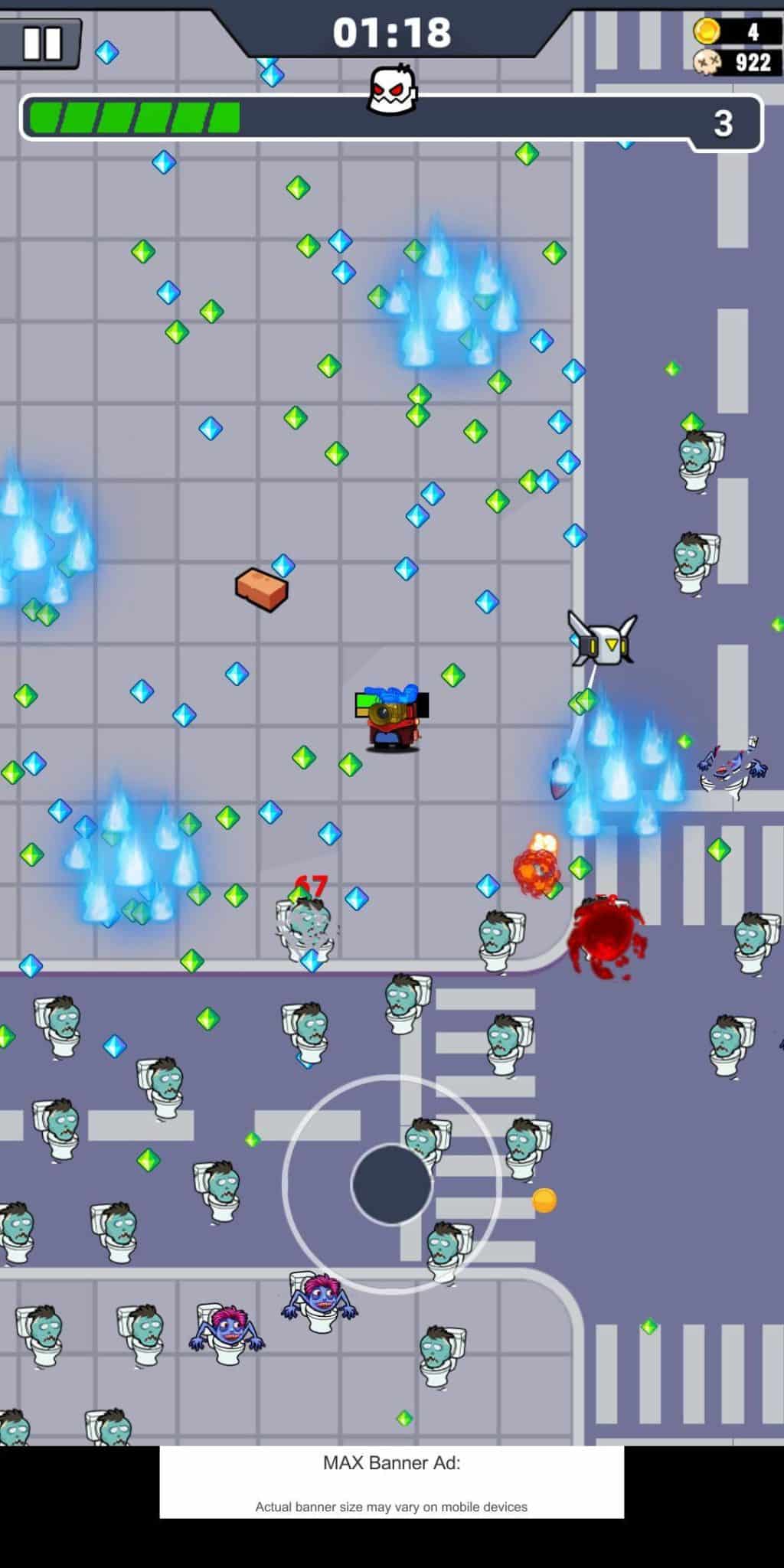 Survivor IO Survival King – Unity Source Code (Android + iOS | URP Ready) screenshot 3