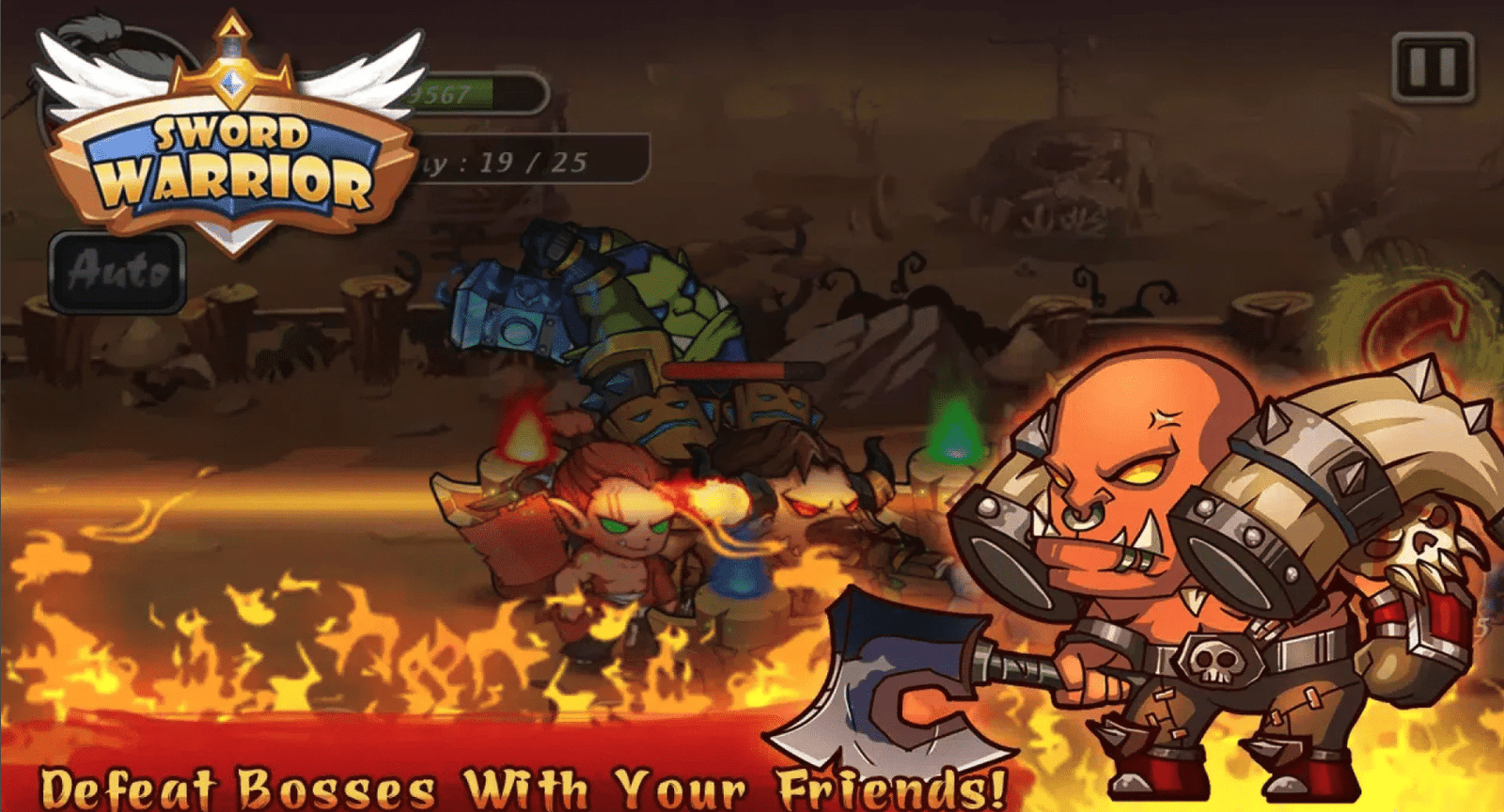 Sword Warrior: Epic Hack & Slash Action RPG Unity Source Code (Offline) screenshot 4