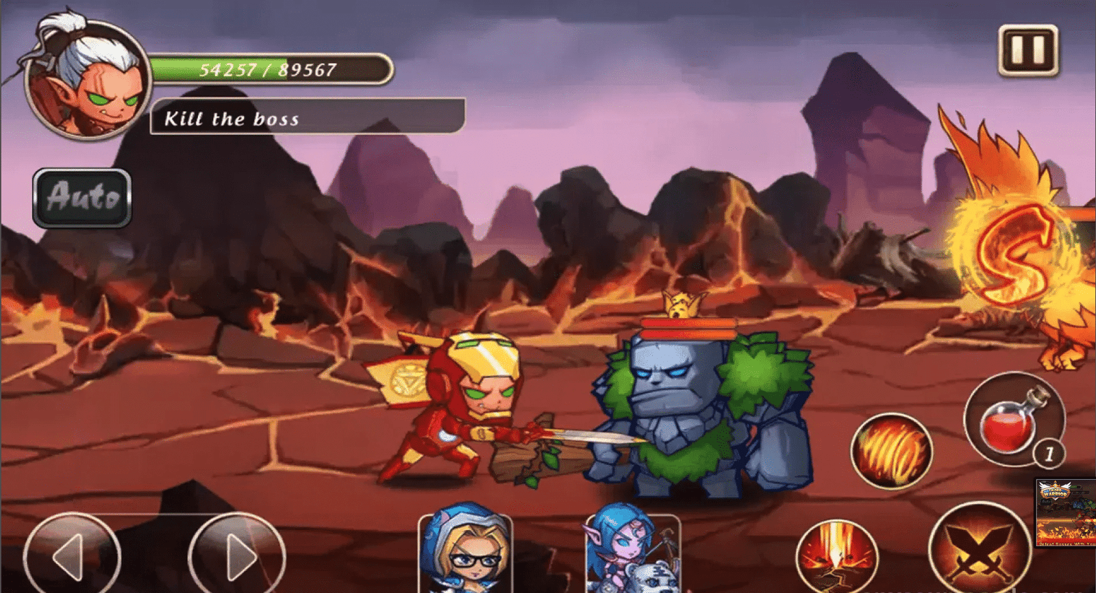 Sword Warrior: Epic Hack & Slash Action RPG Unity Source Code (Offline) screenshot 5