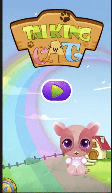 Talking Cat With Mini Games UNity sourcecode screenshot 3