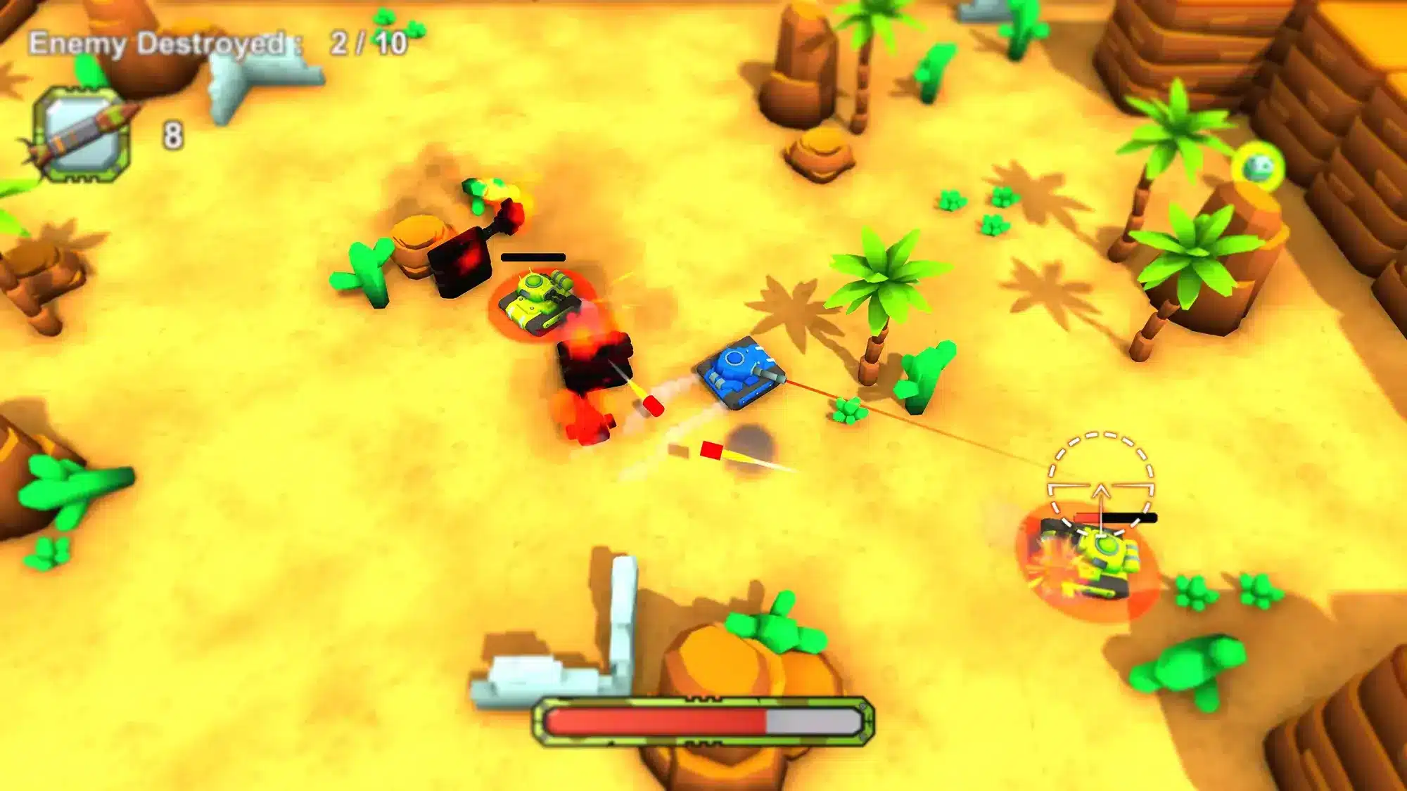 Tank Fight 3D Shooting Game – Complete Unity Source Code screenshot 3