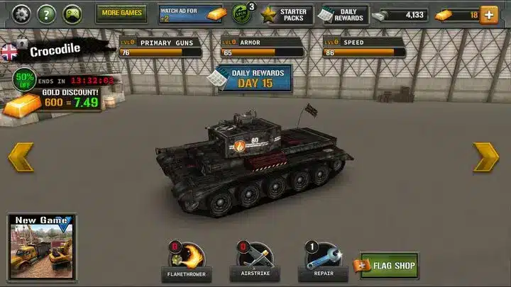 Tanks of Battle: World War 2 SellUnitySourceCode