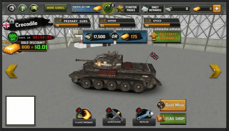 Tanks of Battle World War 2 – Unity Source Code screenshot 3
