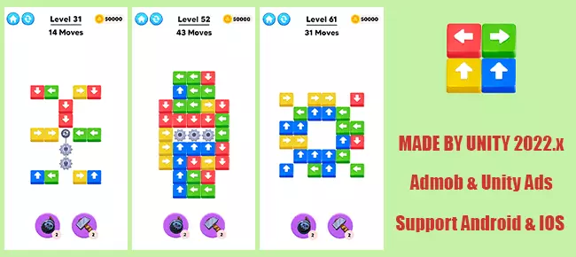 Tap Away Puzzle SellUnitySourceCode  screenshot 2