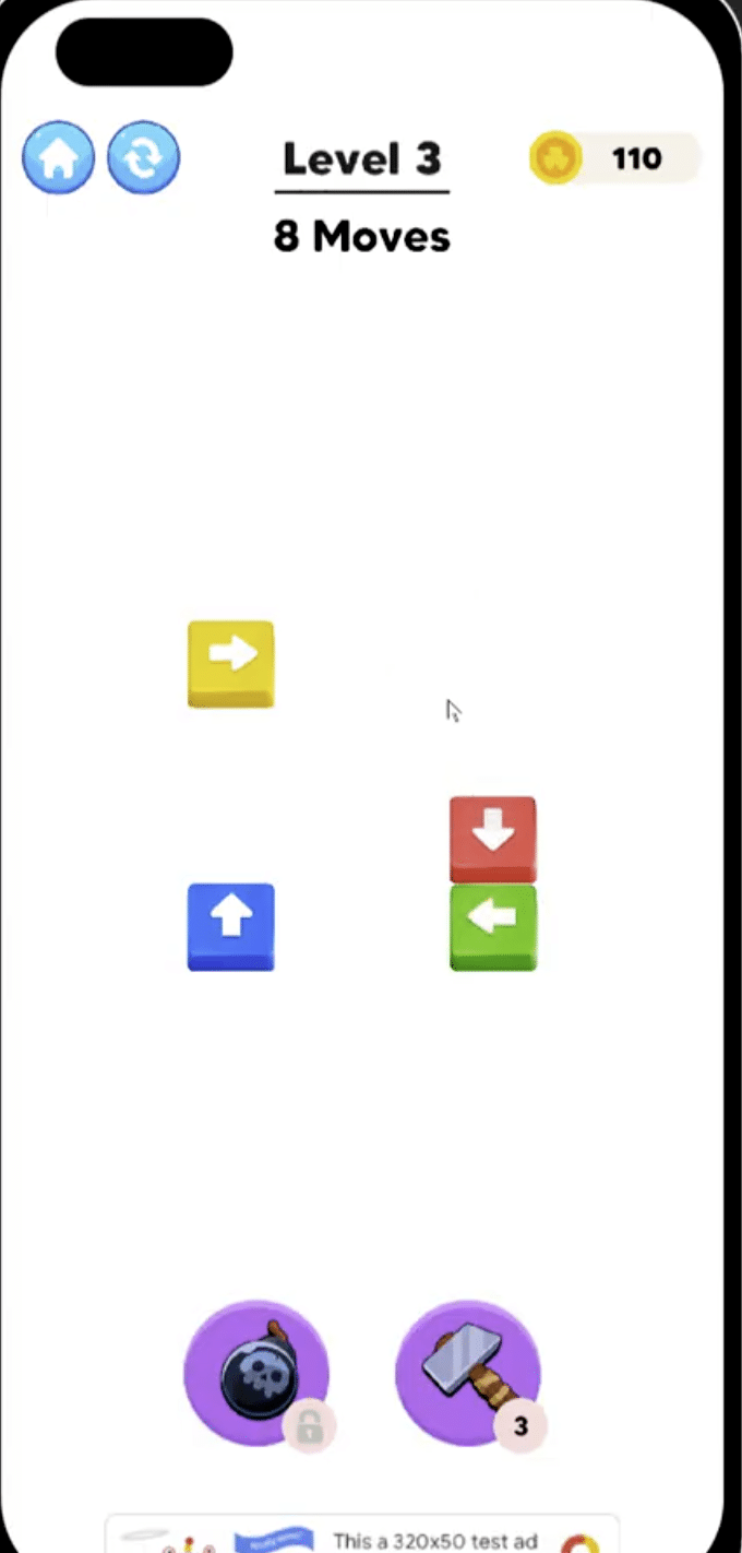 Tap Away Puzzle – Unity Source Code screenshot 4