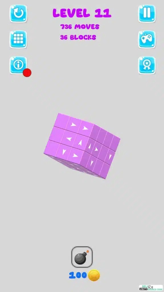Tap Out, Tap Master, Tap Away SellUnitySourceCode screenshot 3