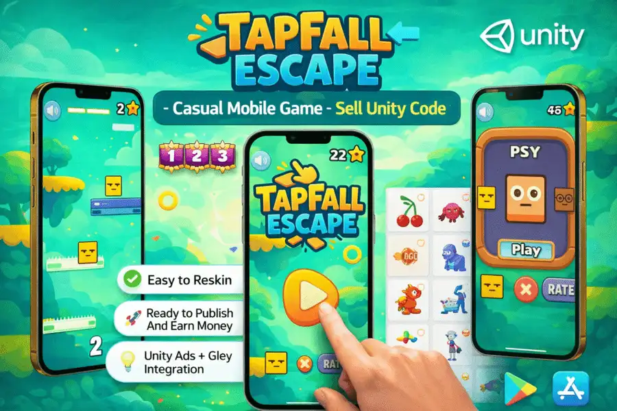 TapFall Escape – Casual Mobile Game