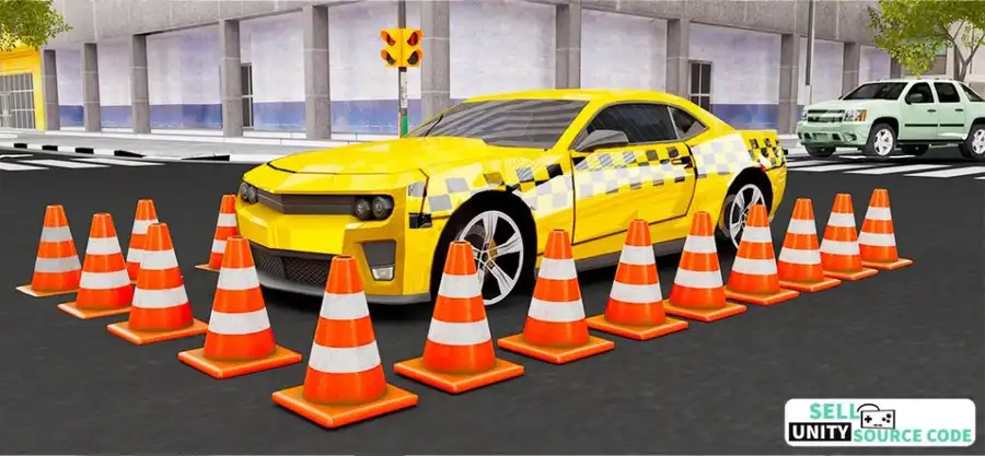 Taxi Simulator 2023 – Taxi Game SellUnitySourceCode