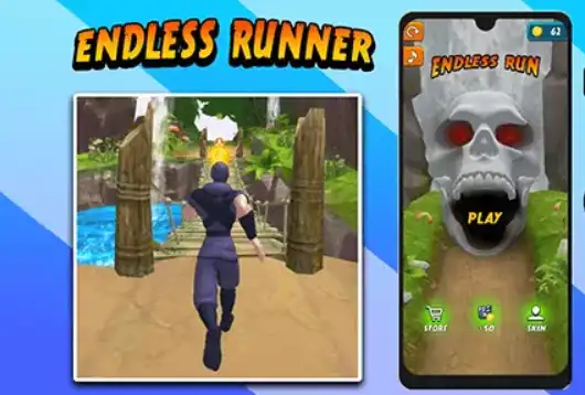 Temple Run Endless Runner Game Unity Source Code