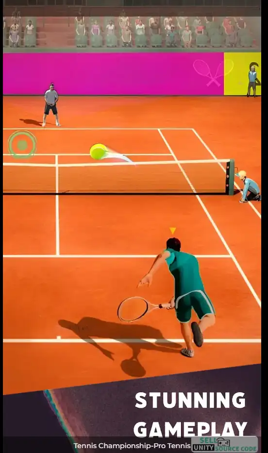 Tennis Championship-Pro Tennis SellUnitySourceCode  screenshot 4