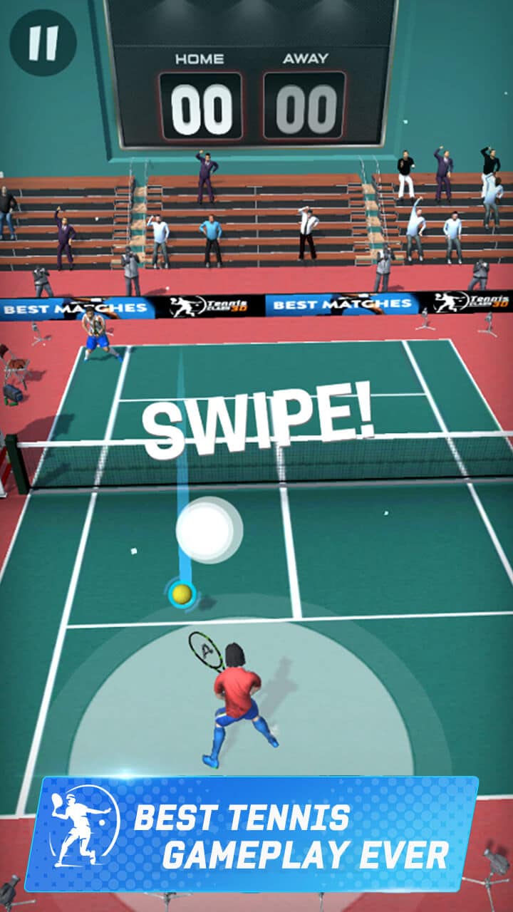 Tennis Game 3D Unity Source Code screenshot 4