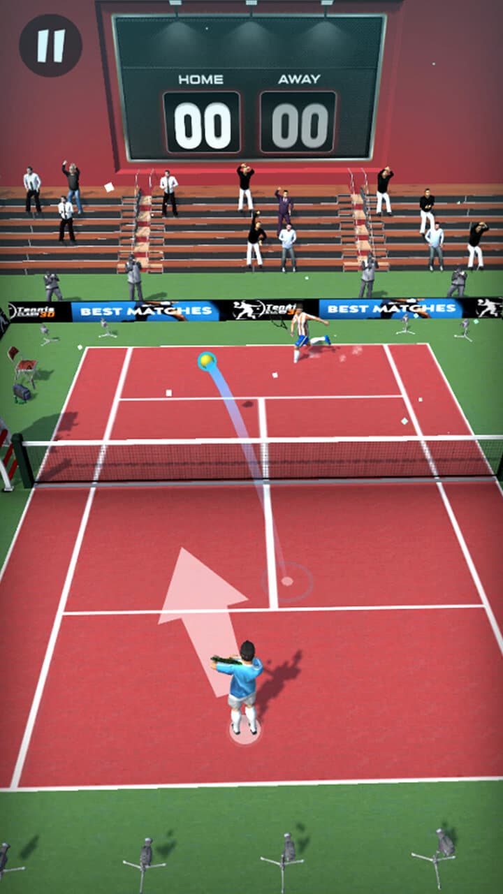 Tennis Game 3D Unity Source Code screenshot 5