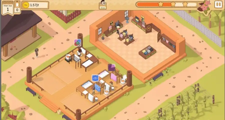 The Batik House | Art Tycoon screenshot 2