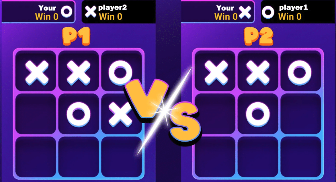 Tic Tac Toe – Unity Source Code with Photon Fusion 2 (AI + Online)