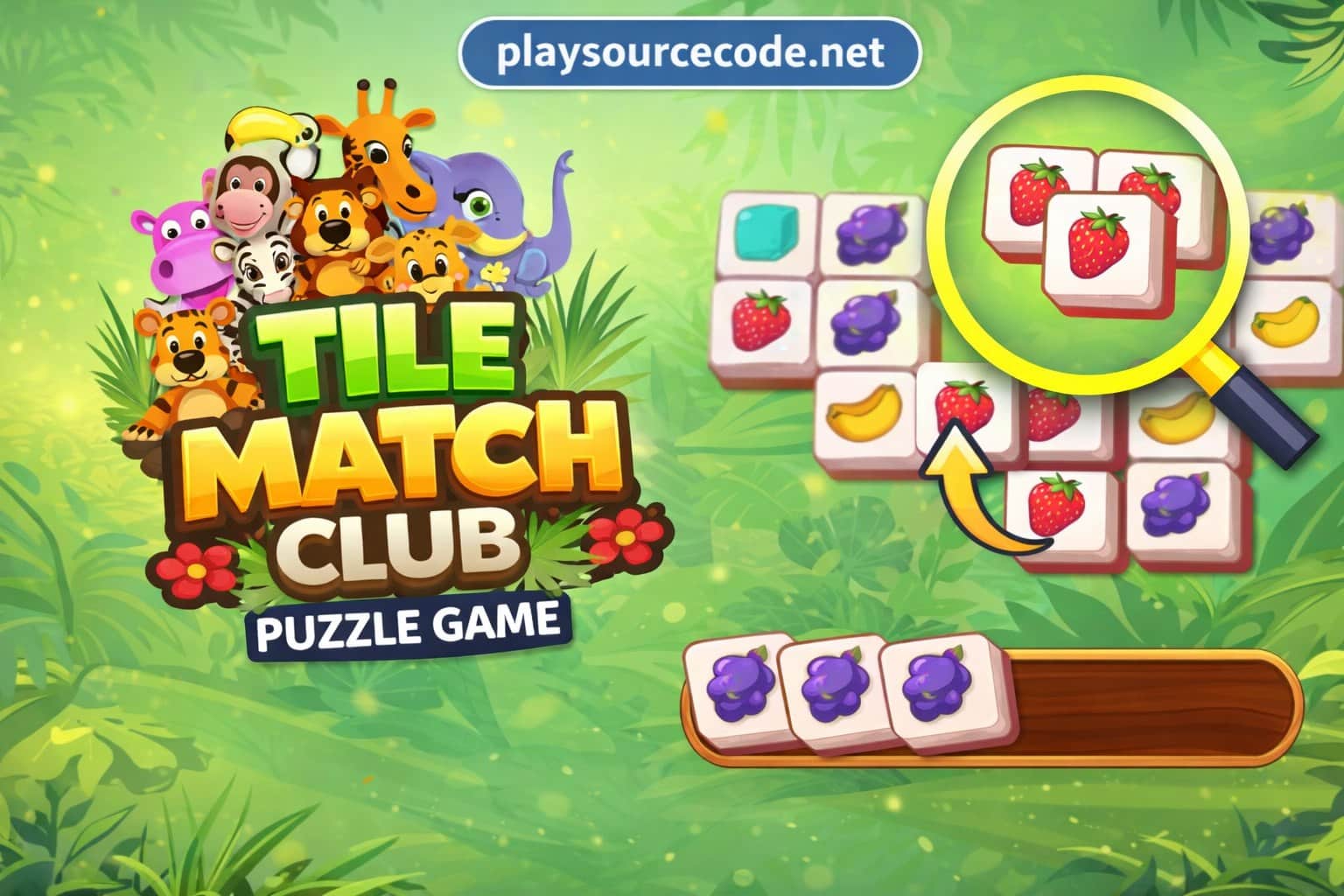 Tile Match Club: Puzzle Game Unity Complete Source Code