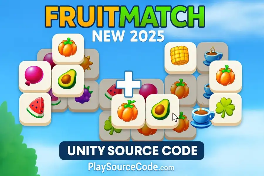 Tile Match Puzzle Game – Fun Fruit & Flower Matching Challenge screenshot 2