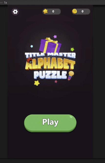 Tile Mater : Puzzle Alphabet Unity SourceCode screenshot 2