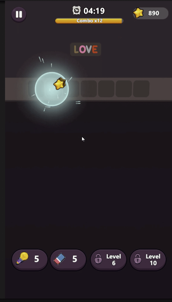 Tile Mater : Puzzle Alphabet Unity SourceCode screenshot 5